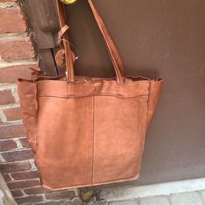 Harbour 2nd Large  Elbe Cognac tote shopper New